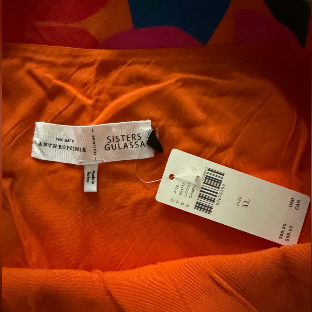 NWT The Art of Anthropologie Sisters Gulassa Caterina Mini Skirt Size XL - Picture 6 of 8
